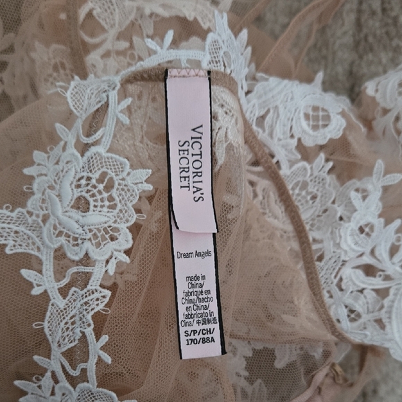 Victoria's Secret White Lace Chemise Dream Angels‎ Size Small - Picture 6 of 6